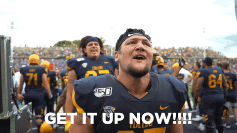 Utrockets Toledofb GIF by Toledo Rockets