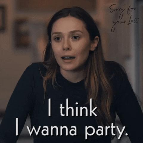 season 1 party GIF by Sorry For Your Loss