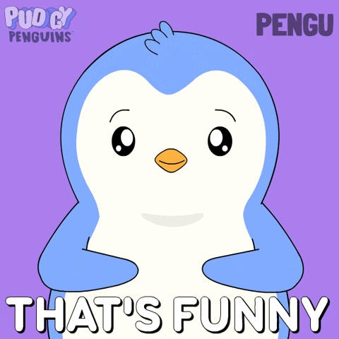 Penguin Lol GIF by Pudgy Penguins