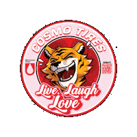 Laugh Love Sticker by Cosmo Tires