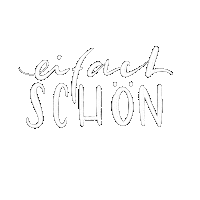 Lettering Geniessen Sticker