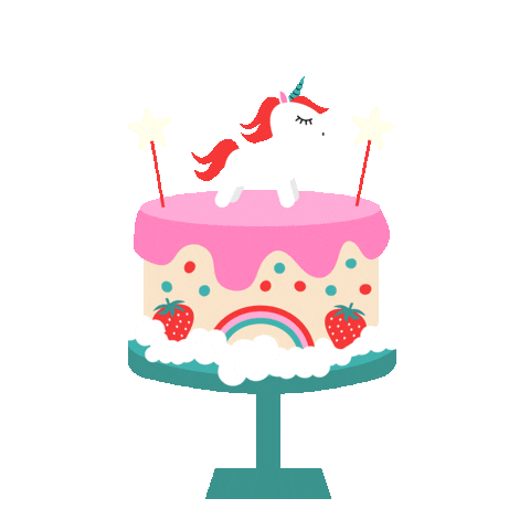 Happy Birthday Love Sticker by Jessica Lau
