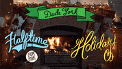 yule log christmas GIF by Hardly Art