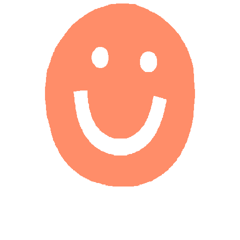 Happy Smiley Face Sticker