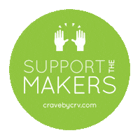 clap circle Sticker by CRAVE by Carli Rae Vergamini