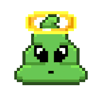 Art Shitting Sticker by Poopies.io