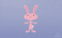 Easter Bunny Love GIF by Ecard Mint