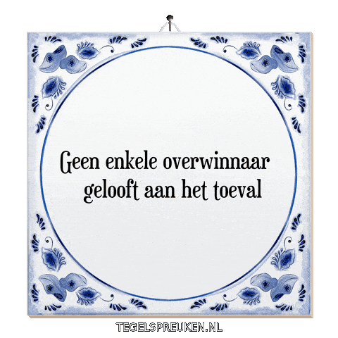 Focus Spreuk Sticker by Tegelspreuken.nl