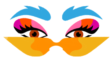 Eyes Makeup Sticker by Jade Purple Brown