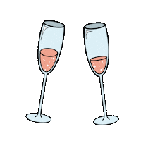 I Love You Drink Sticker
