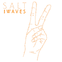 Peace Stay Salty Sticker by Mountainside Fitness