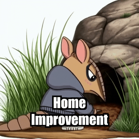 Burrowing Home Improvement GIF by Chillo Dillo