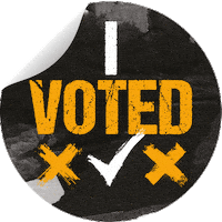 edgehillsu i voted elections edge hill edge hill university Sticker