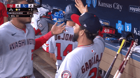 Happy Home Run GIF by MLB