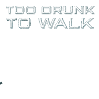 drunk party Sticker by SHVR