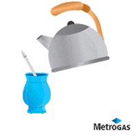 MetroGAS gas mate pava tomar mate Sticker