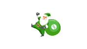 Christmas Santa Sticker by Yapril