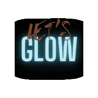 Glow Up Sticker by Bear Balloons