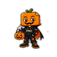 Trick Or Treat Halloween Sticker by ZTIKIX