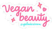 pelodesirenacl skincare crueltyfree veganbeauty pelodesirena Sticker