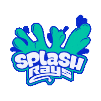 TheStingrayAllstarsTampa wave splash paradise pineapple Sticker