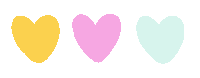 I Love You Hearts Sticker