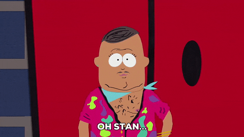 big gay al talking GIF by South Park 