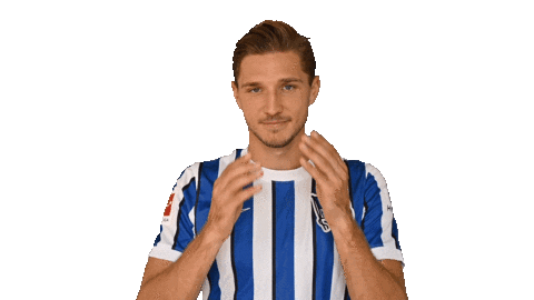 Niklas Stark Facepalm Sticker by Hertha BSC