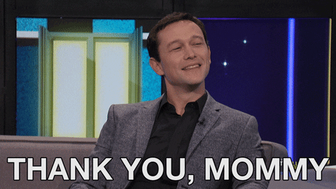 Joseph Gordon-Levitt Thank You GIF by A Little Late With Lilly Singh