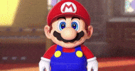 Super Mario Kiss GIF