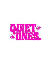 QUIET_ONES graffiti street quiet streetwear Sticker