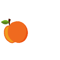 fruit peach Sticker by refruiting