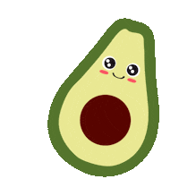 Fruit Avocado Sticker by refruiting