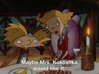 hey arnold nicksplat GIF