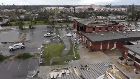 michael hurricane GIF by euronews