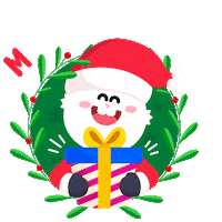 Happy Merry Christmas Sticker by Presto Universe