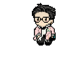 G Dragon Pixel Sticker