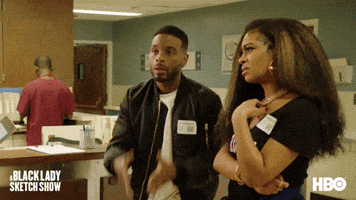 What The Wtf GIF by A Black Lady Sketch Show