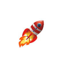 iblnetsempreonline rocket total foguete cima Sticker