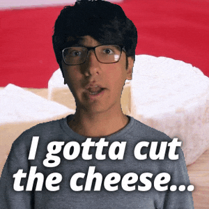 Cheese Farting GIF