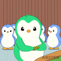 Happy Penguin GIF by Abster