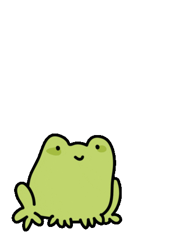 Frog Love Sticker by TeaBag