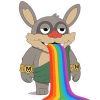 Rainbow Love Sticker