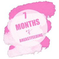 Pink Breastfeeding Sticker by MilkyGoodness