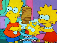 Season 1 Birthday GIF by The Simpsons