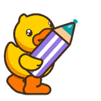 Happy Sticker by B.Duck