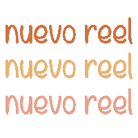 Nuevo Reel Sticker