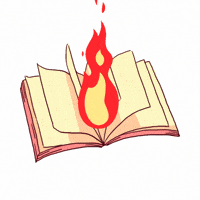 Fire Book GIF by Formación Ninja