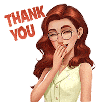 Thanks Smile Sticker by GardenAffairs