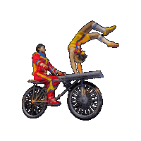 Party Bike Sticker by Ringling Bros. and Barnum & Bailey
